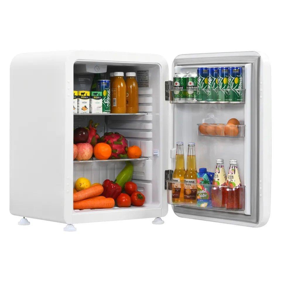 68L Compact Refrigerator Auto Defrost Reversible Door Mini Fridge Dorm Office